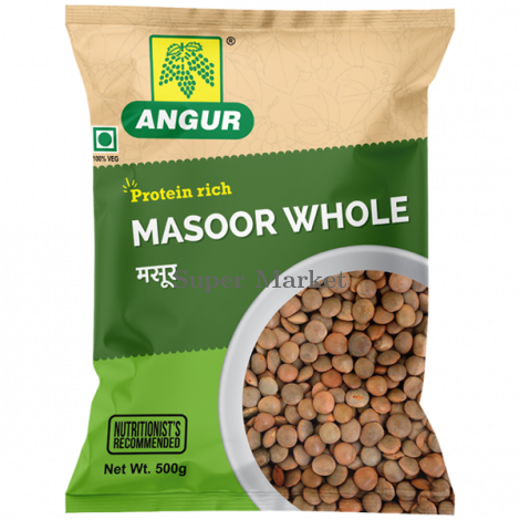 Angur Masoor Whole 500 g